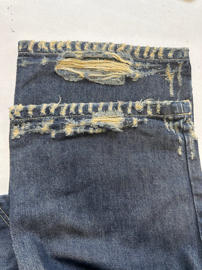 vintage baggy cargo jeans