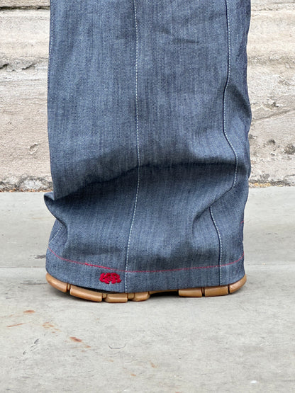 the skater jean in cadet grey denim