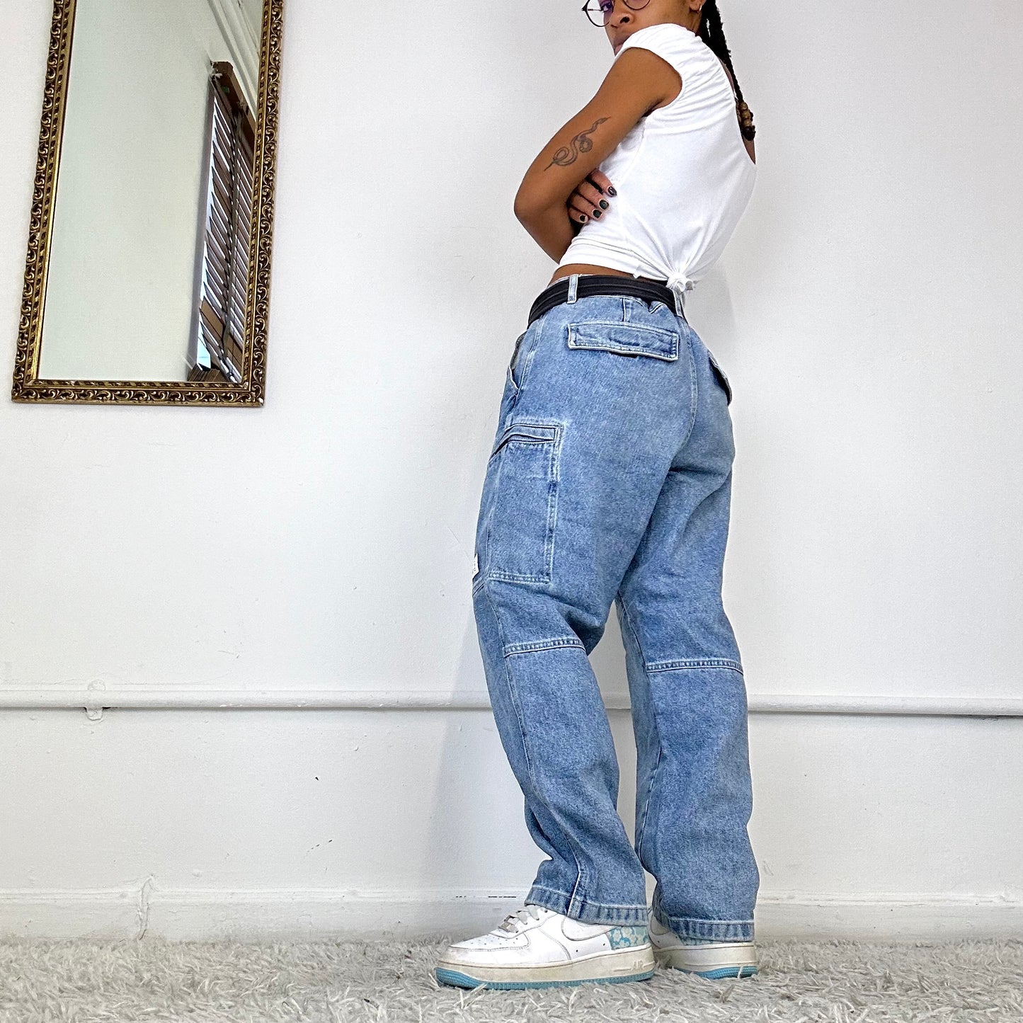 vintage cargo jeans