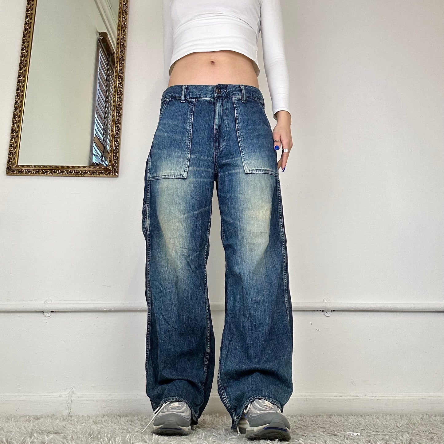 baggy 00s cargo jeans