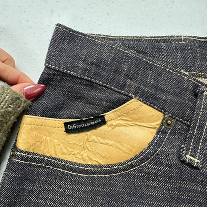 vintage dolce & gabbana baggy jeans