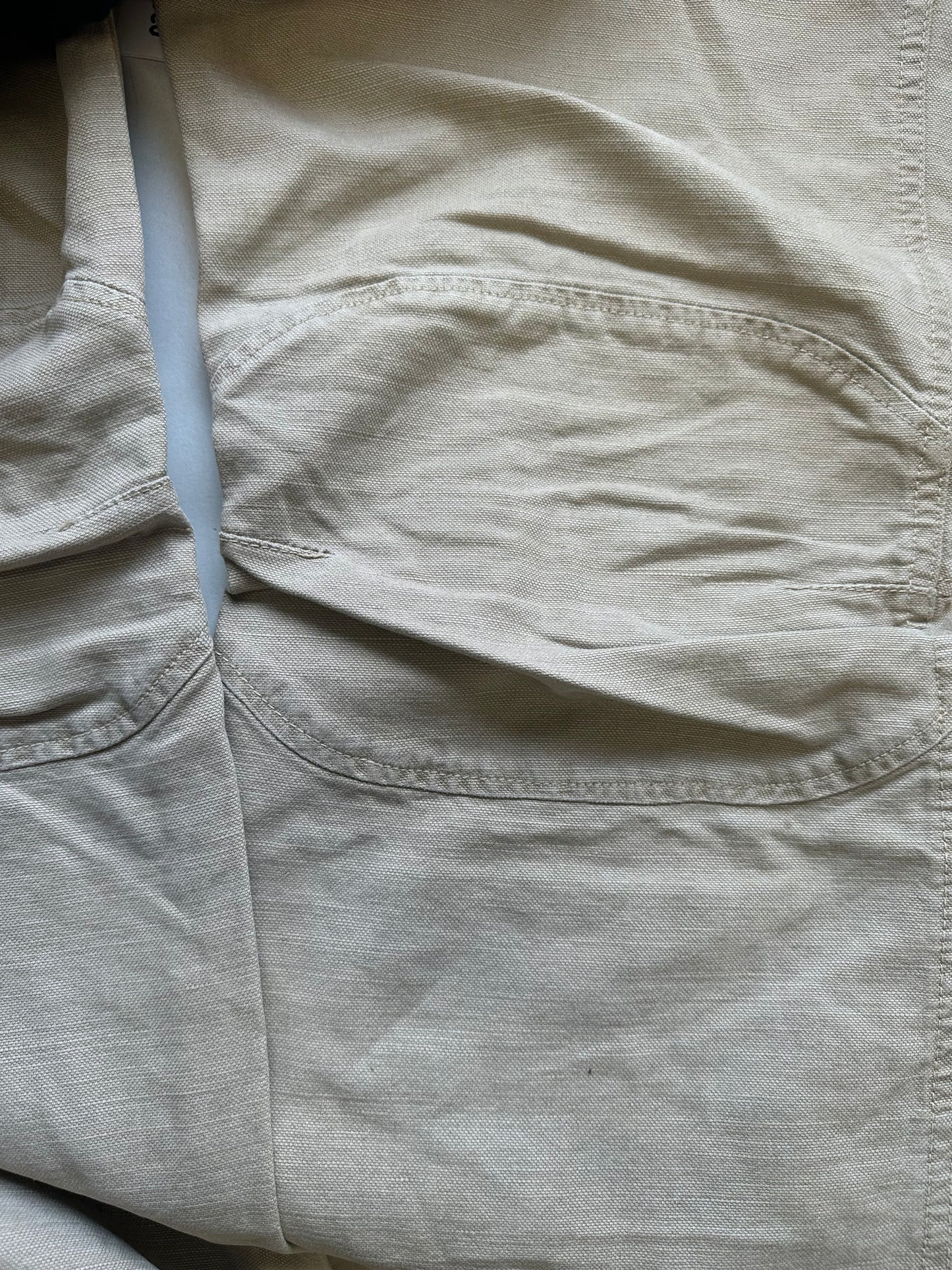 baggy cream g-star cargo trousers