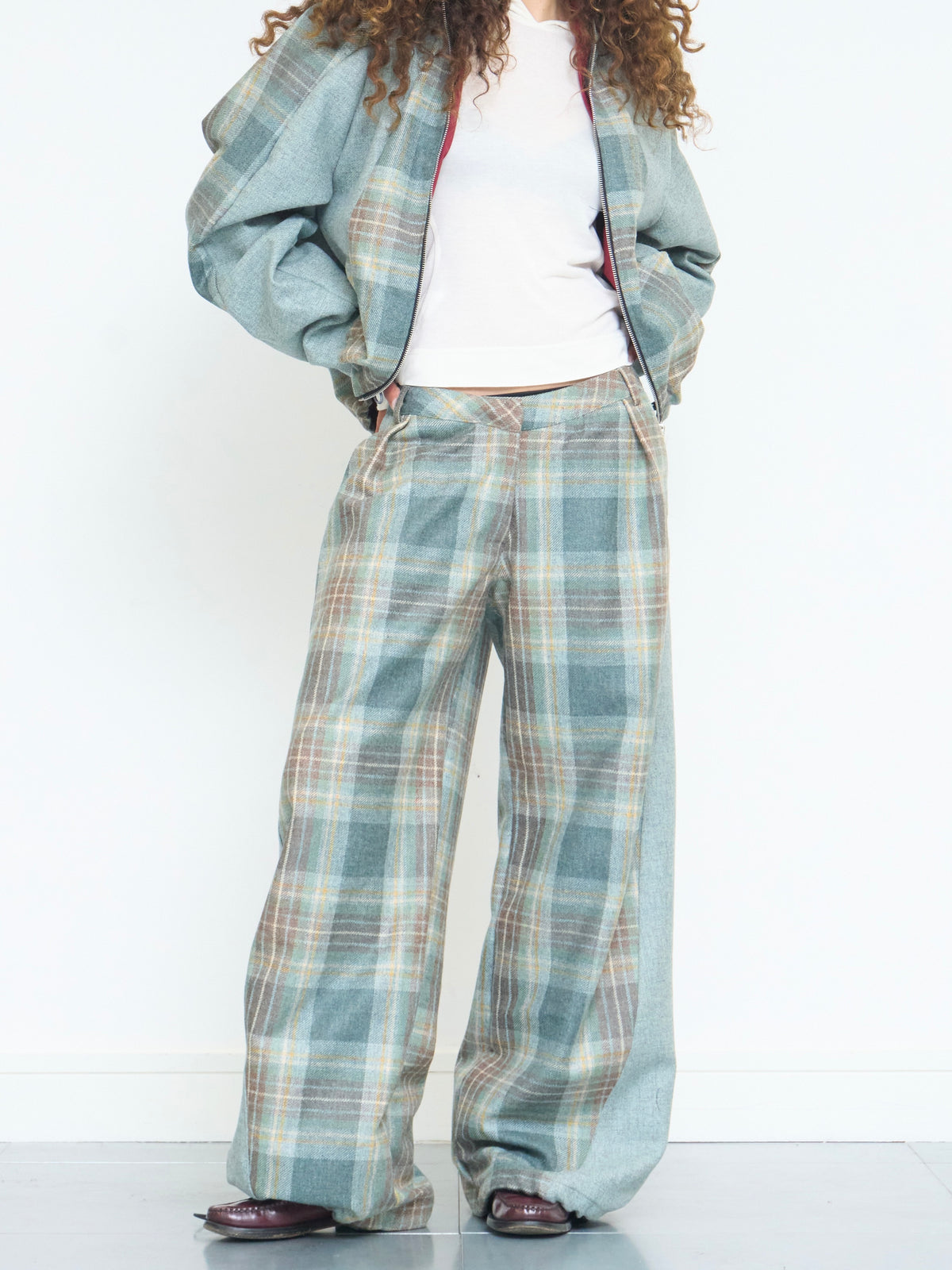 parker utility trouser - fjord wool