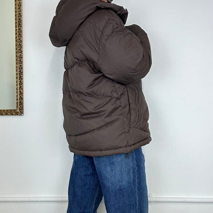 ecko unltd. brown puffer coat