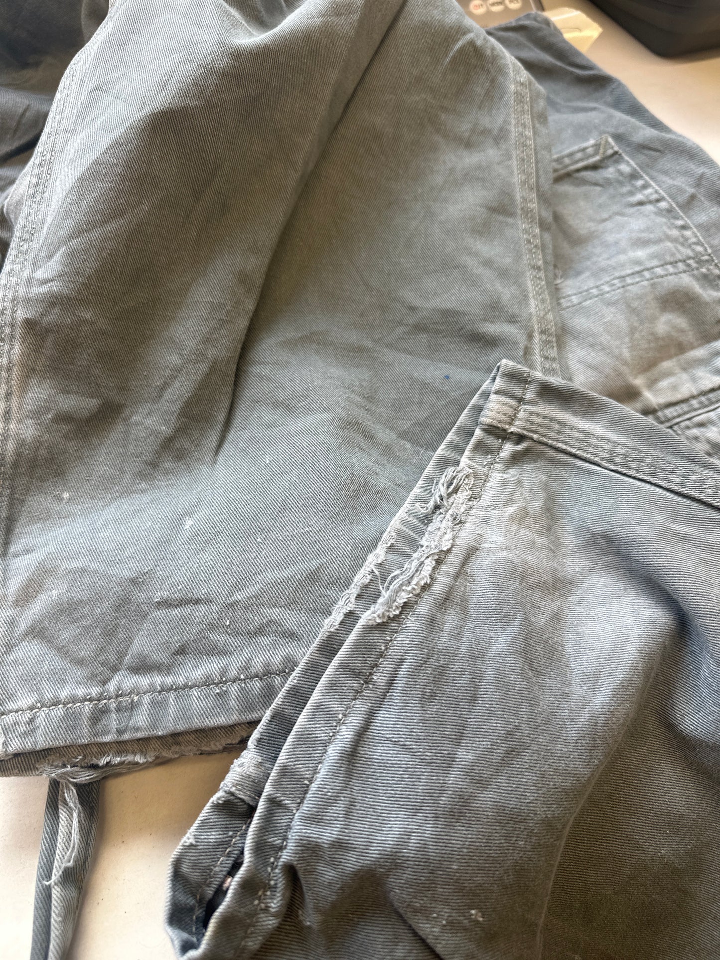 vintage grey baggy carhartt dungarees