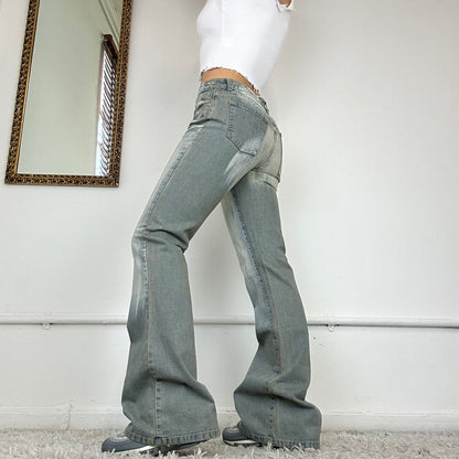 deadstock 2000's flared jeans by take two