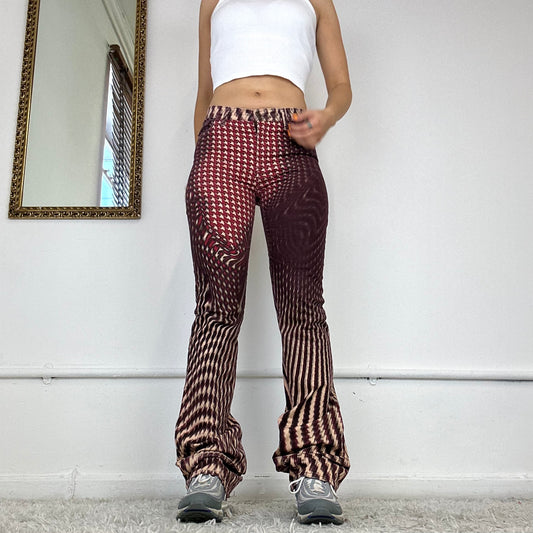 vintage cavalli flared trousers