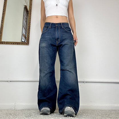 wide leg baggy levis jeans