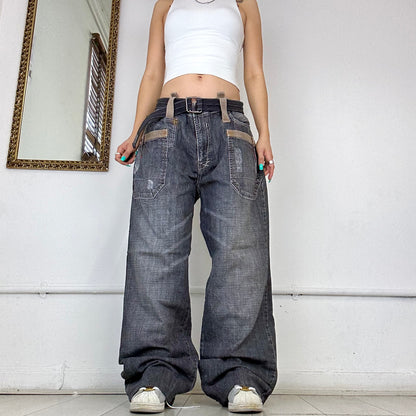 00’s baggy cargo jeans