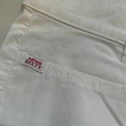 white flared miss sixty jeans