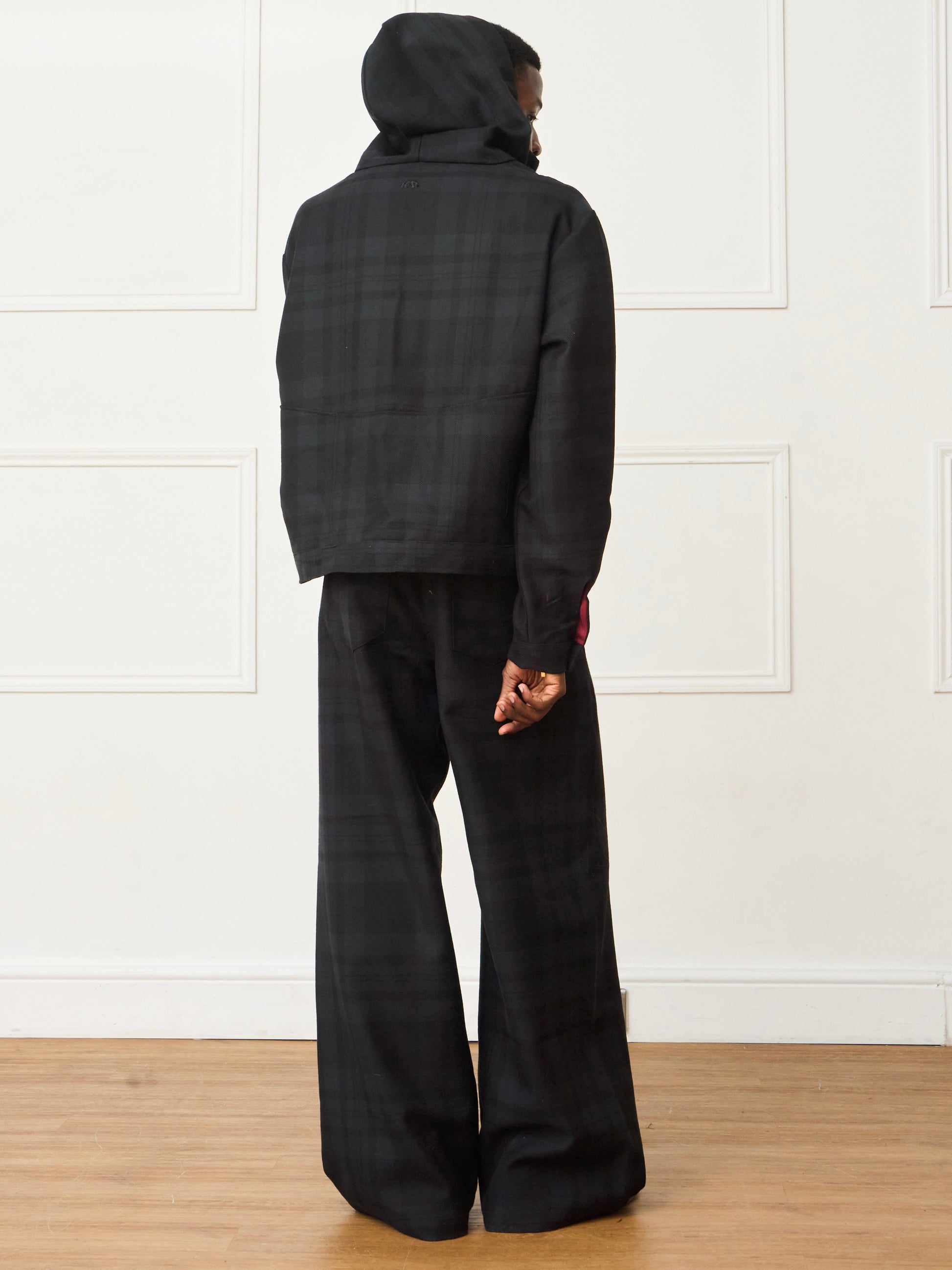 jamie jacket - black wool