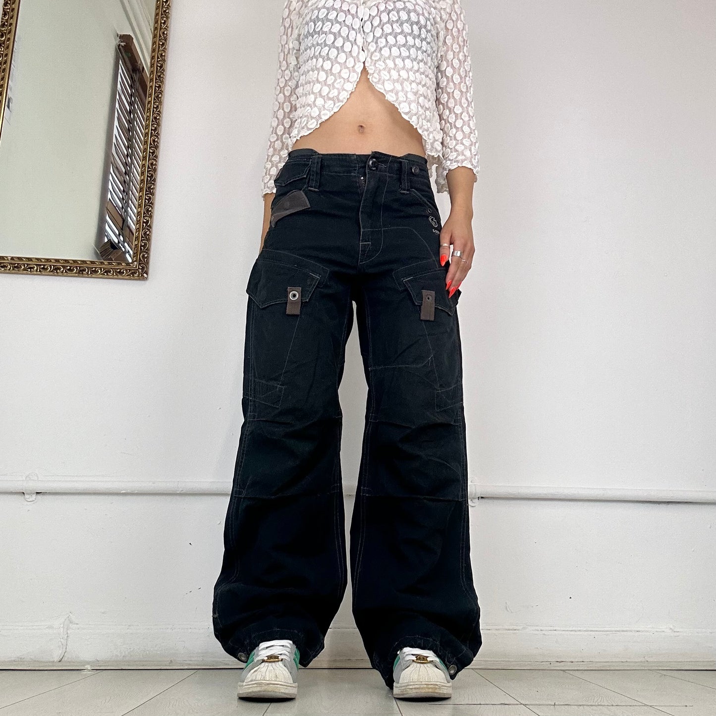 vintage gstar cargo trousers