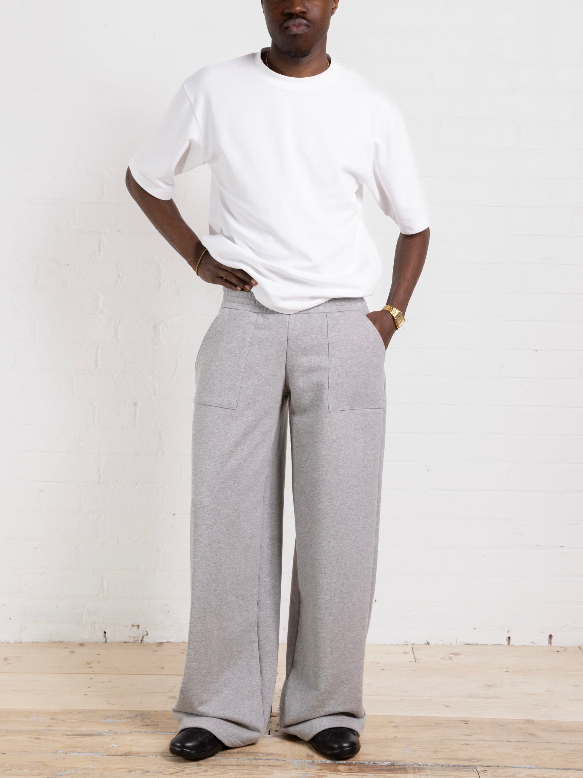 slouch jogger - grey