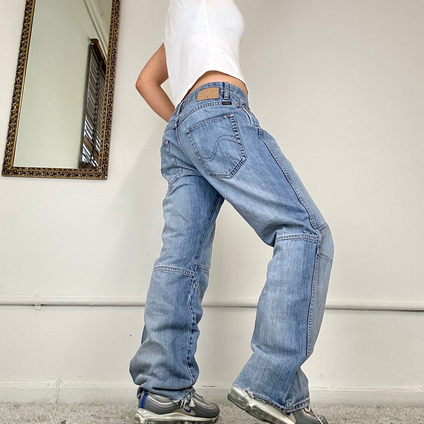 baggy cargo jeans