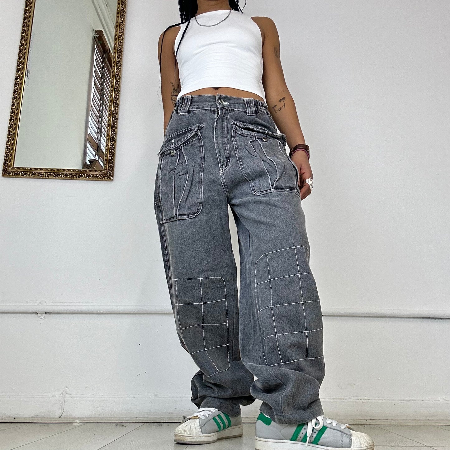 90’s baggy cargo jeans