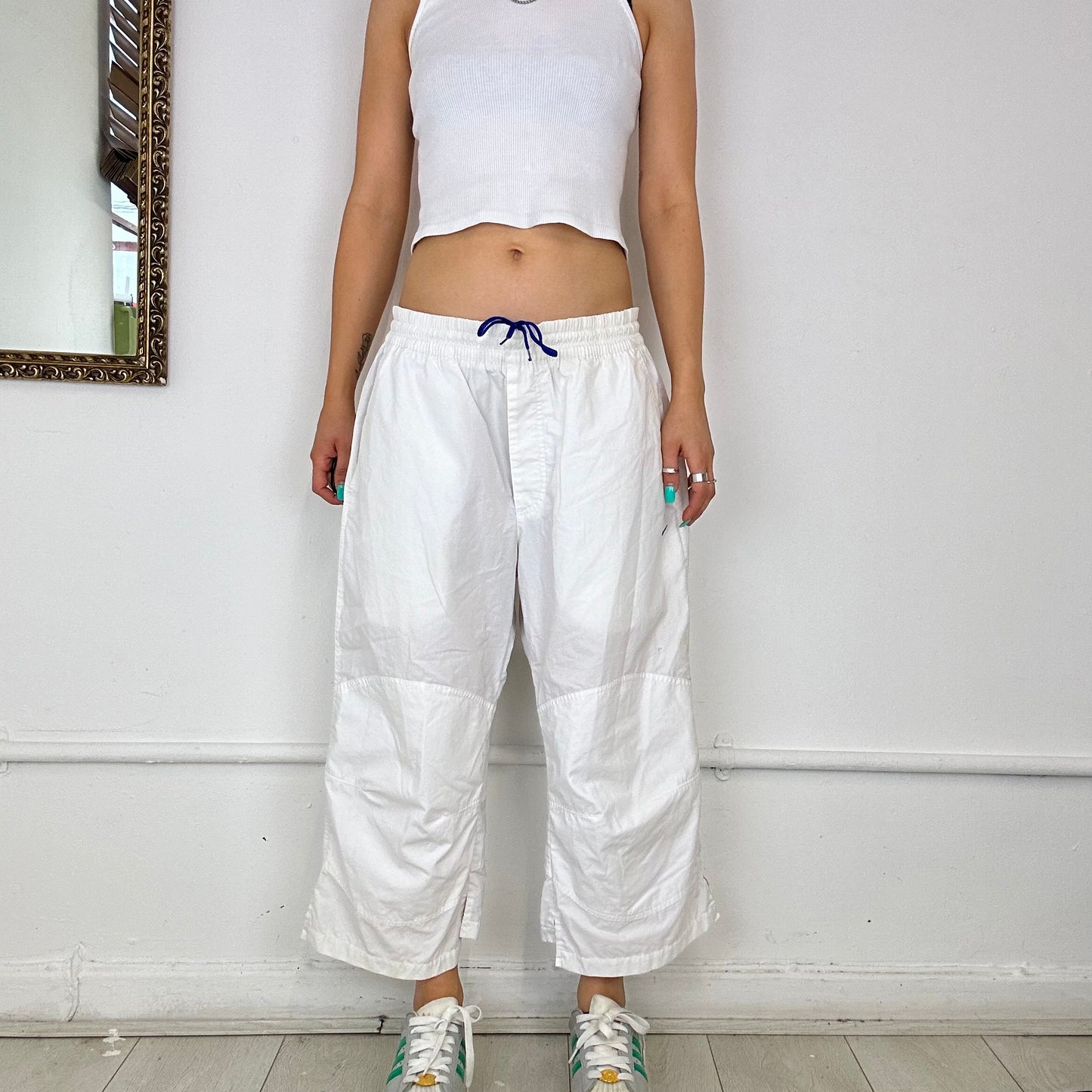 vintage baggy nike capri trousers