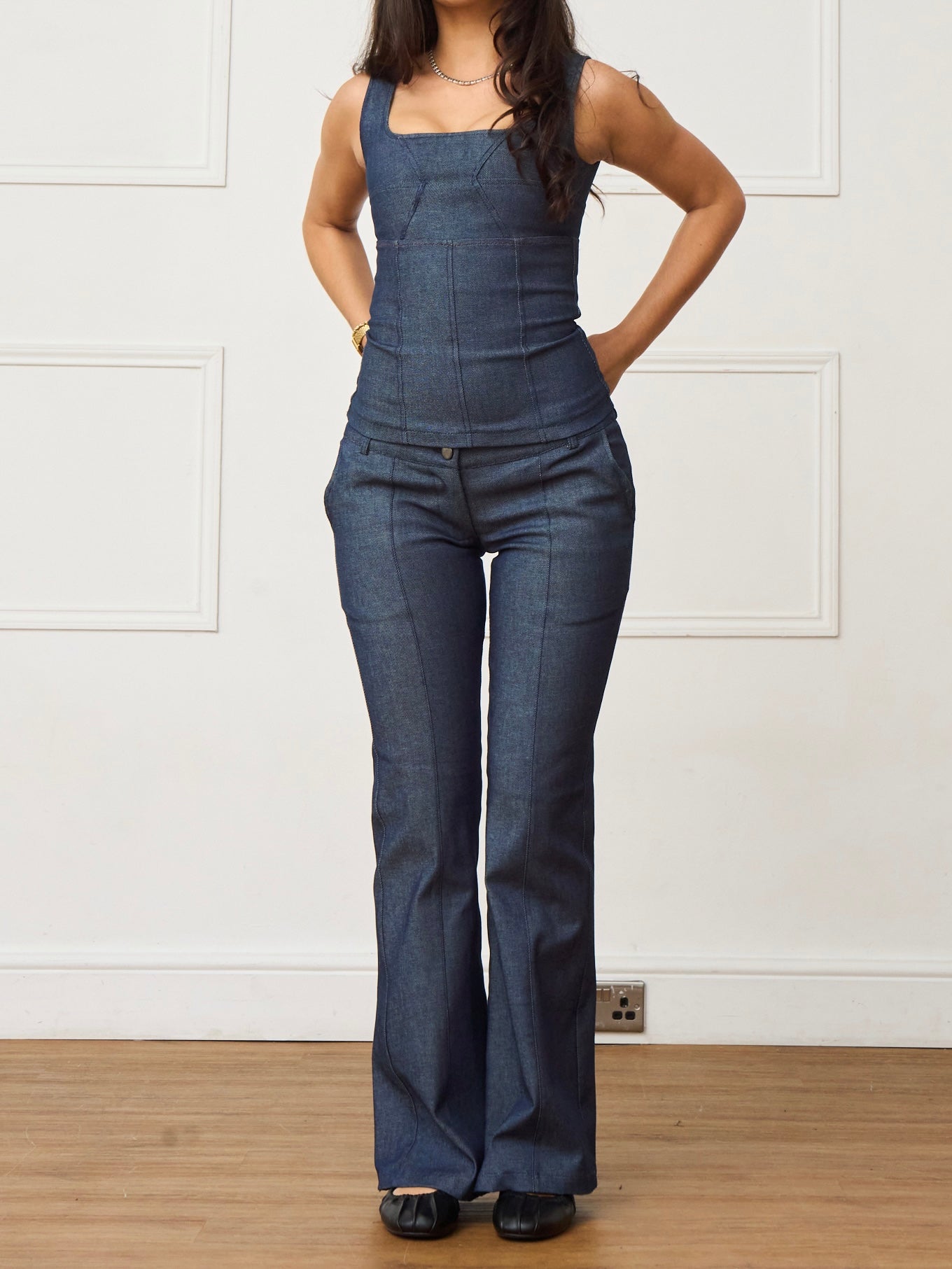 frankie jean - navy denim