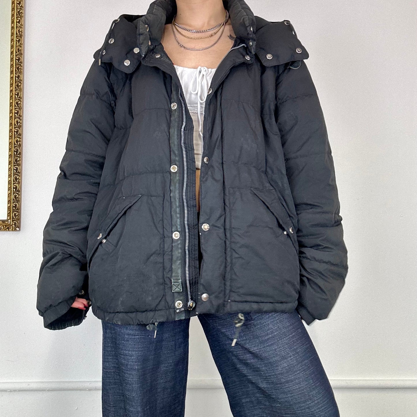 vintage ralph lauren puffer coat