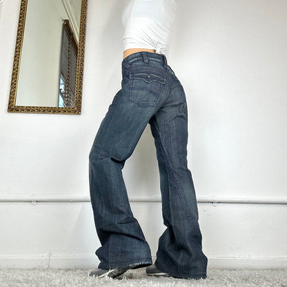 00's wide leg jeans from armani