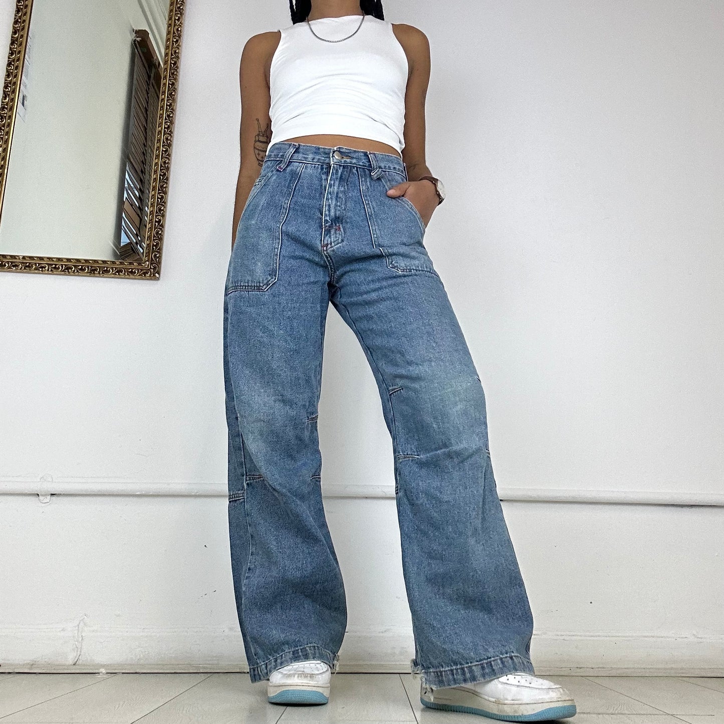 00’s baggy cargo jeans