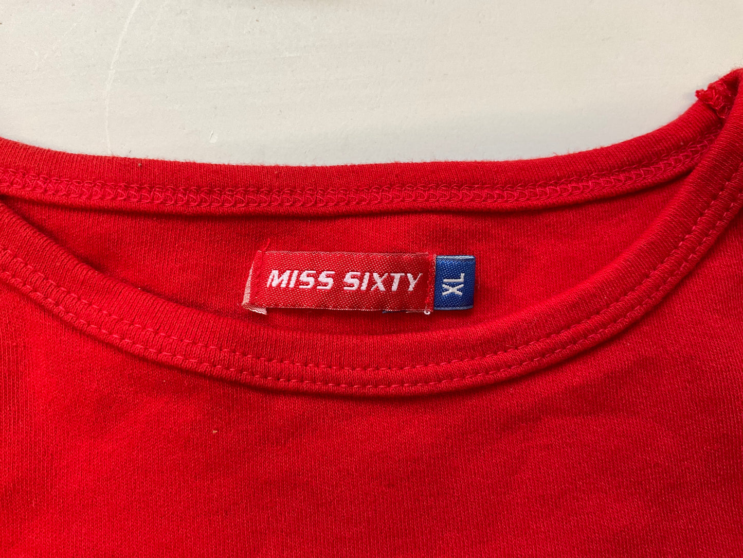 miss sixty red baby tee