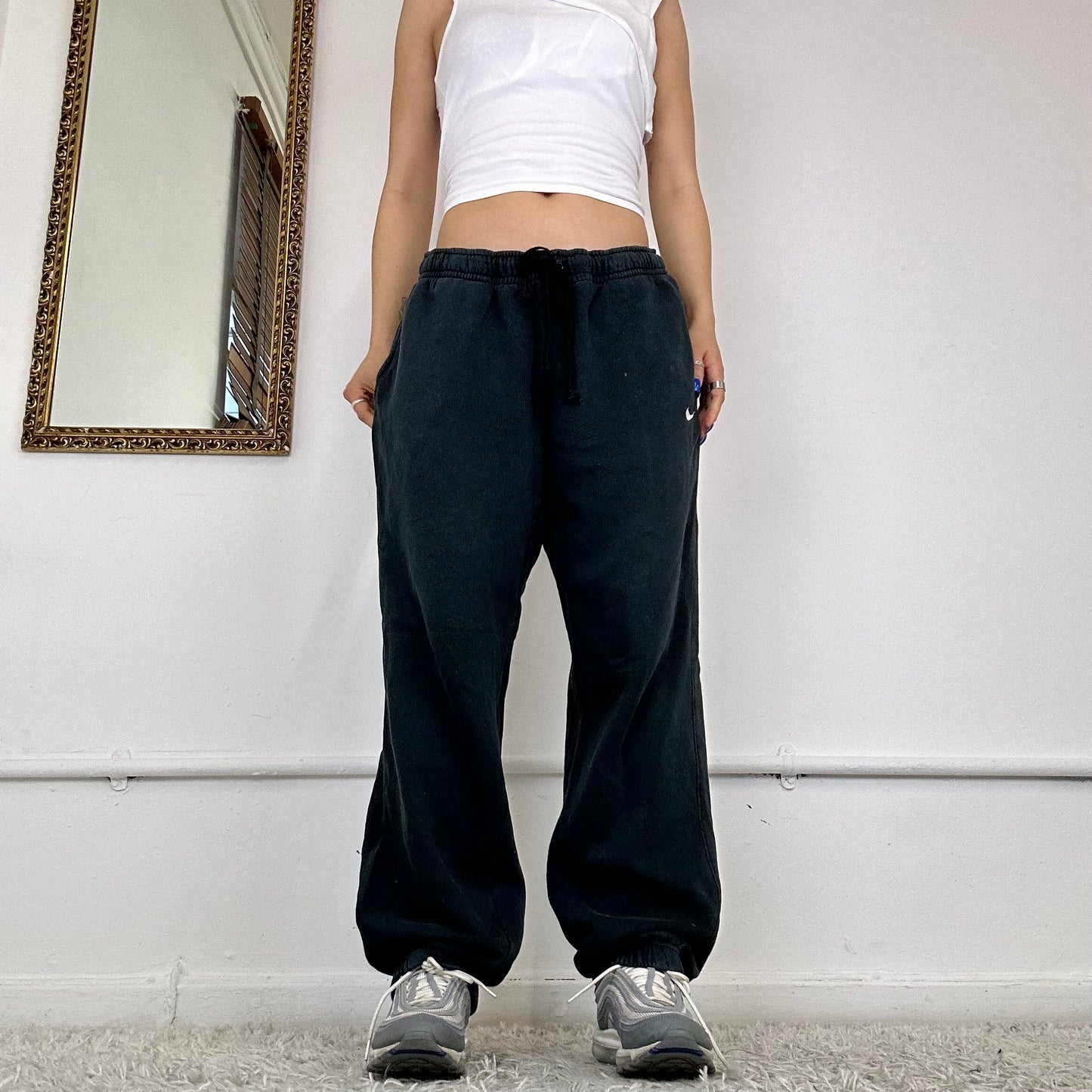 baggy jersey vintage nike joggers