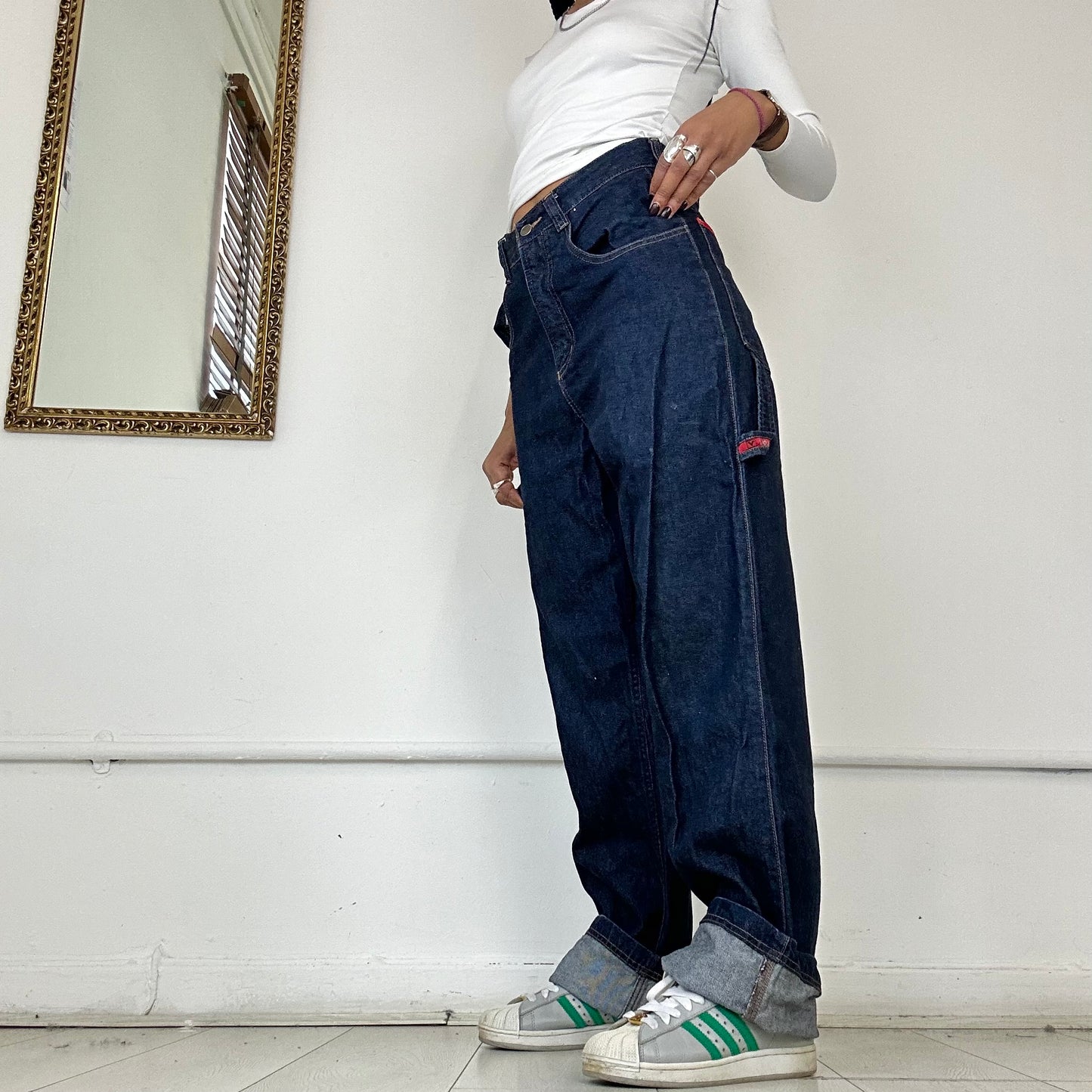 90’s valentino baggy skate jeans