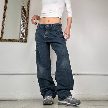 baggy cargo jeans