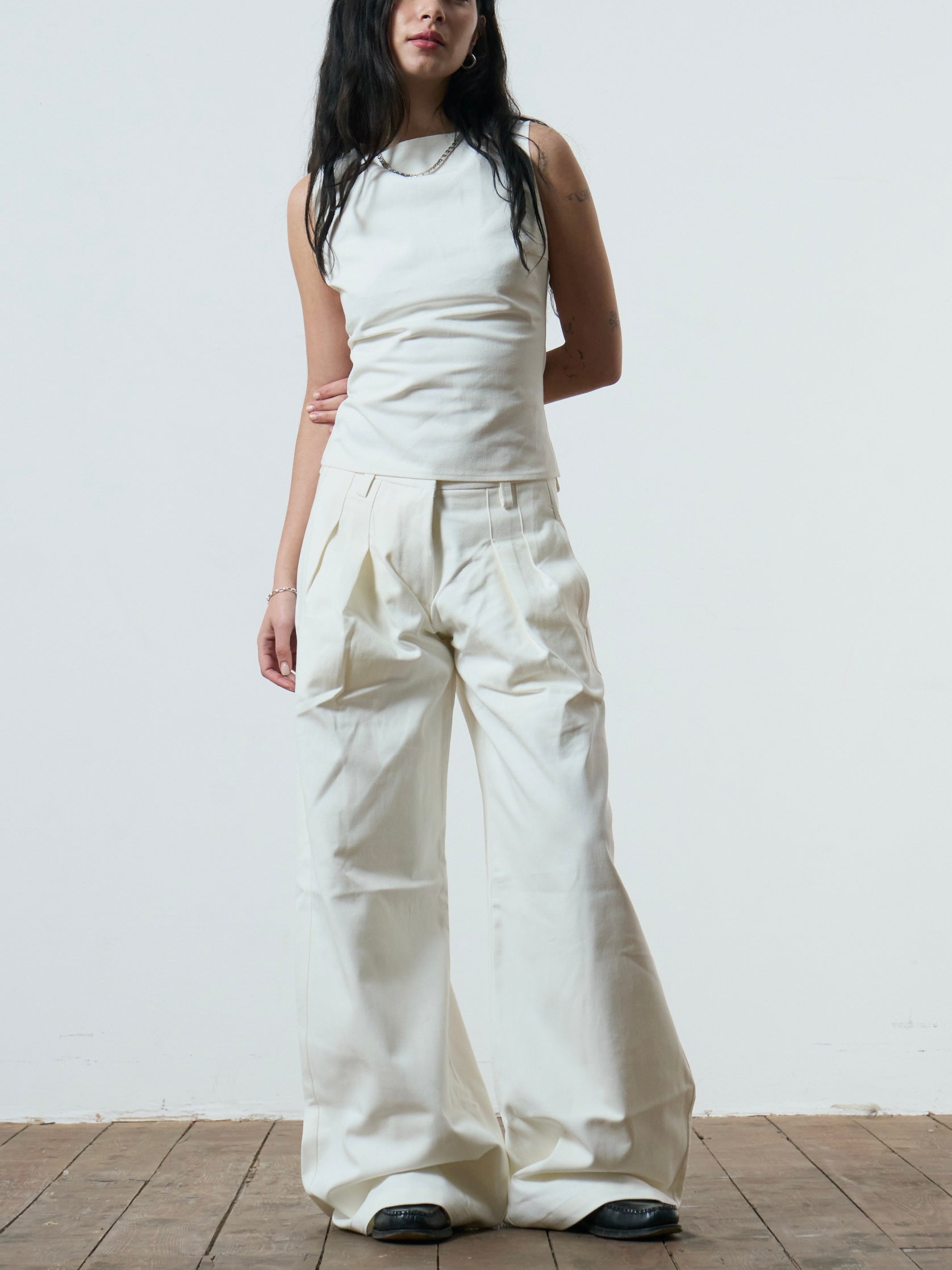 parker jean - white denim