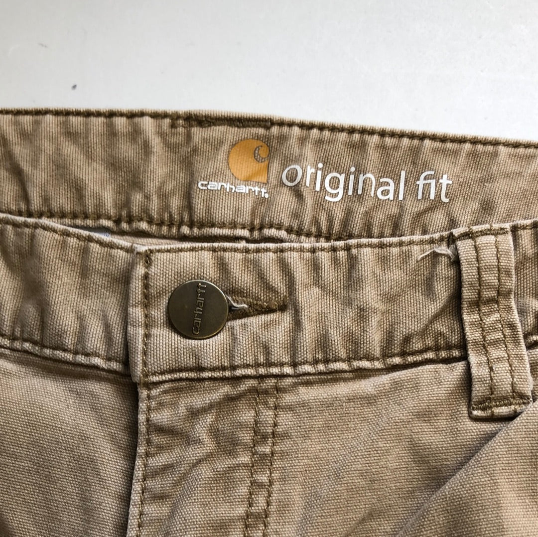 carhartt beige cargo trousers