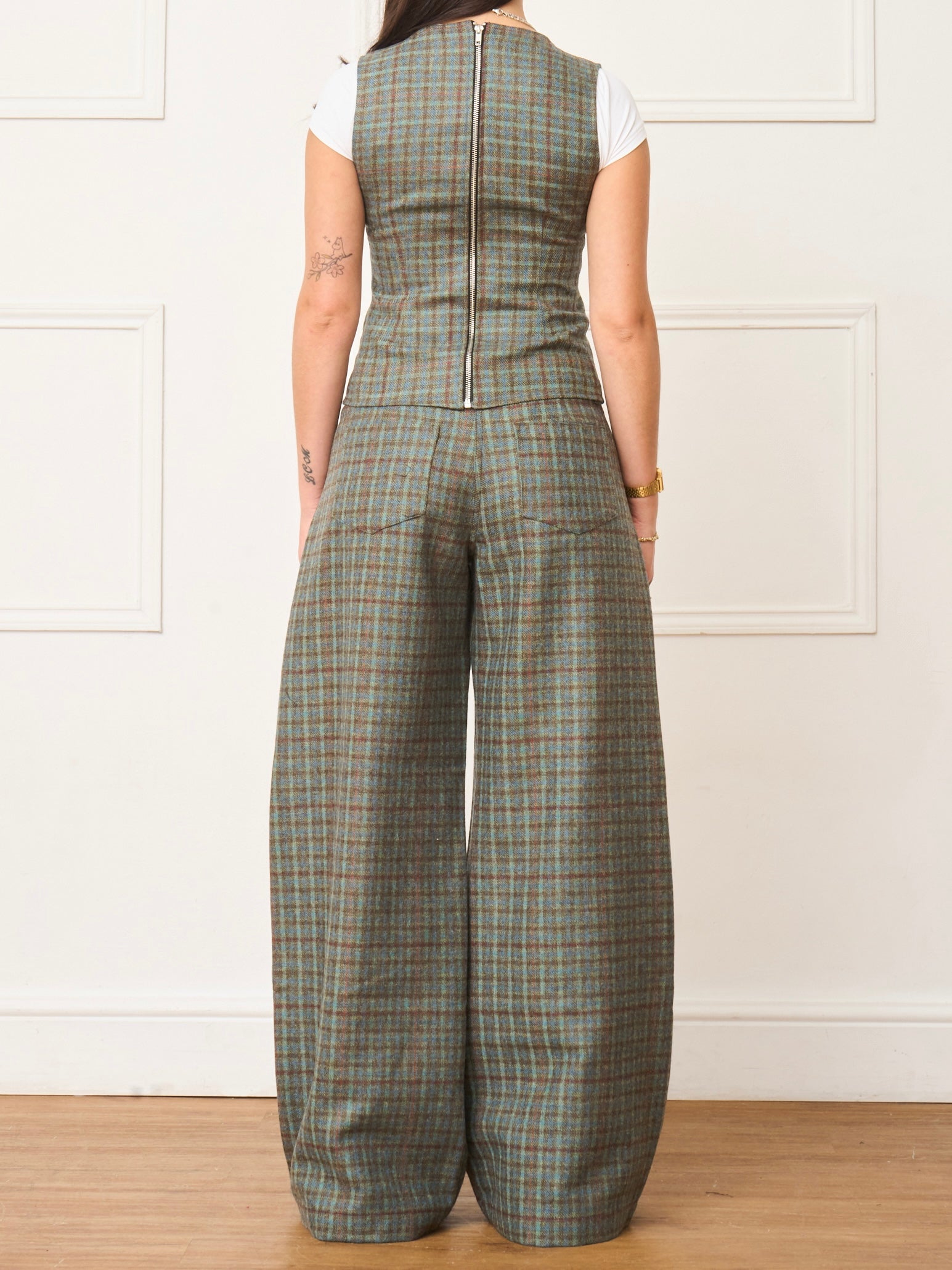 charlie top - cedar wool