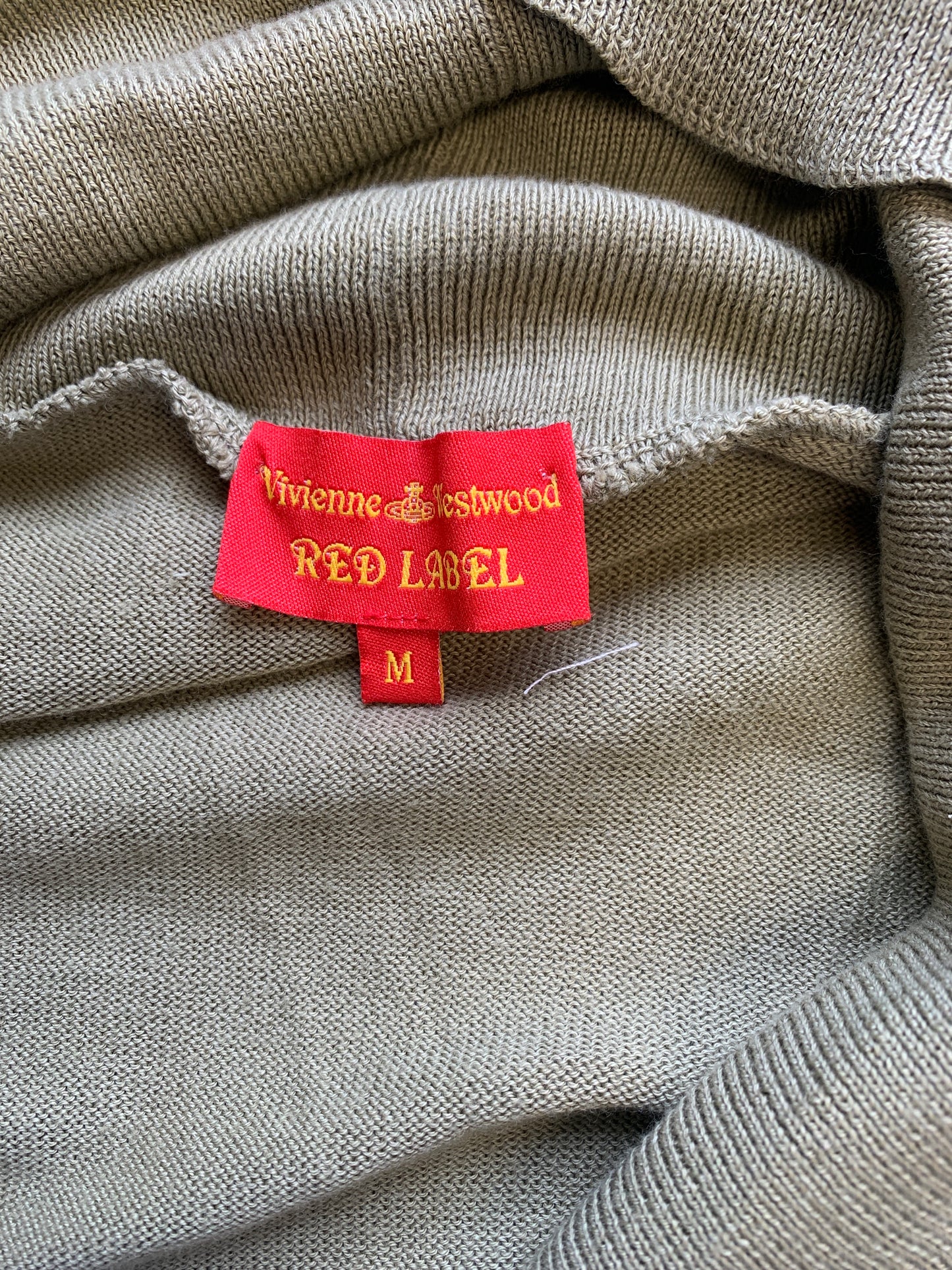 Vivienne Westwood sage green cardigan