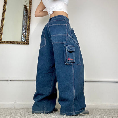 90s baggy hobo cargo jeans