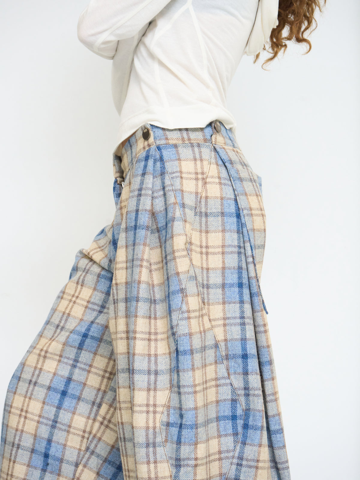 lumi trouser - seashell wool
