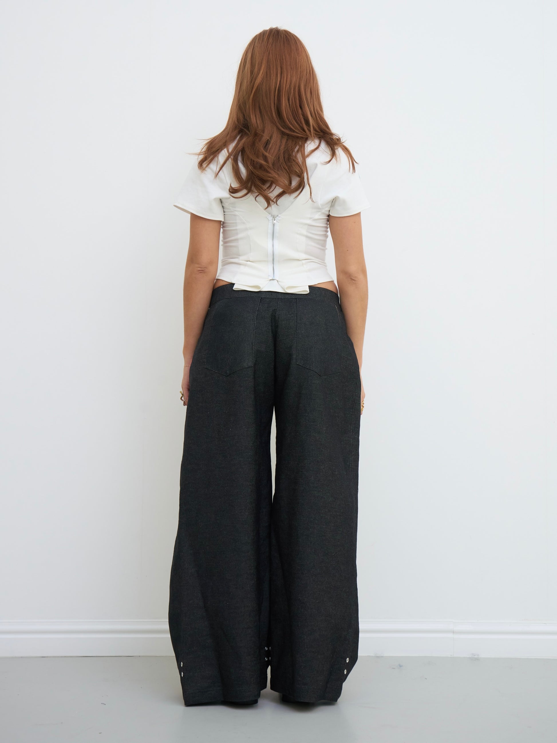 marlowe jean - dark grey denim