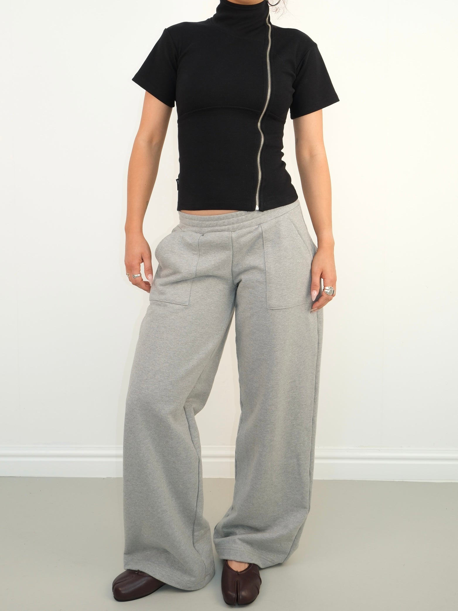 slouch jogger - grey