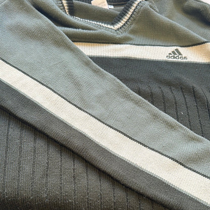 vintage green adidas sweater