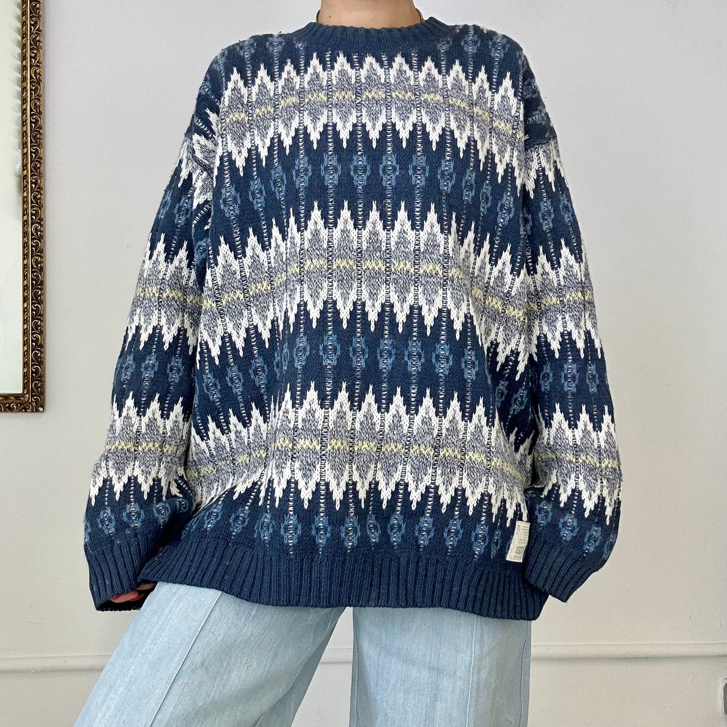 vintage avirex knitted jumper