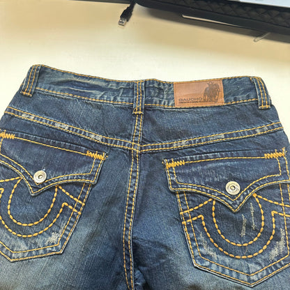 2000's contrast stitch jeans by gaucho