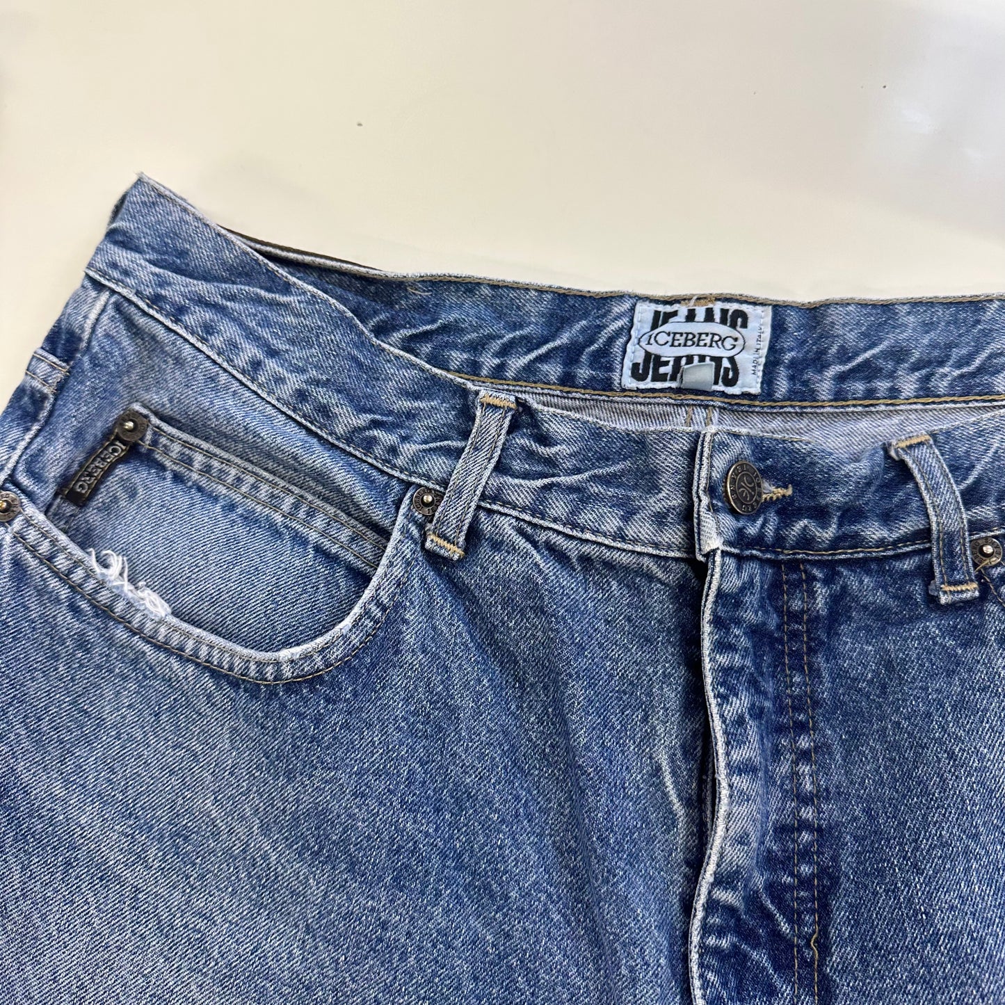 vintage iceberg baggy jeans