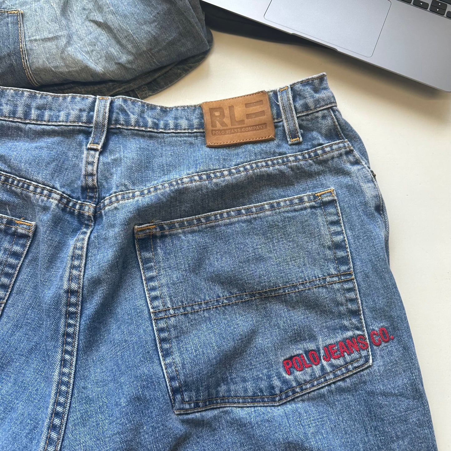 vintage ralph lauren polo baggy jeans