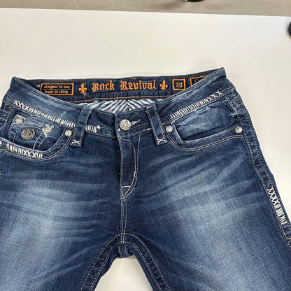 rock revival 2000's flared jeans