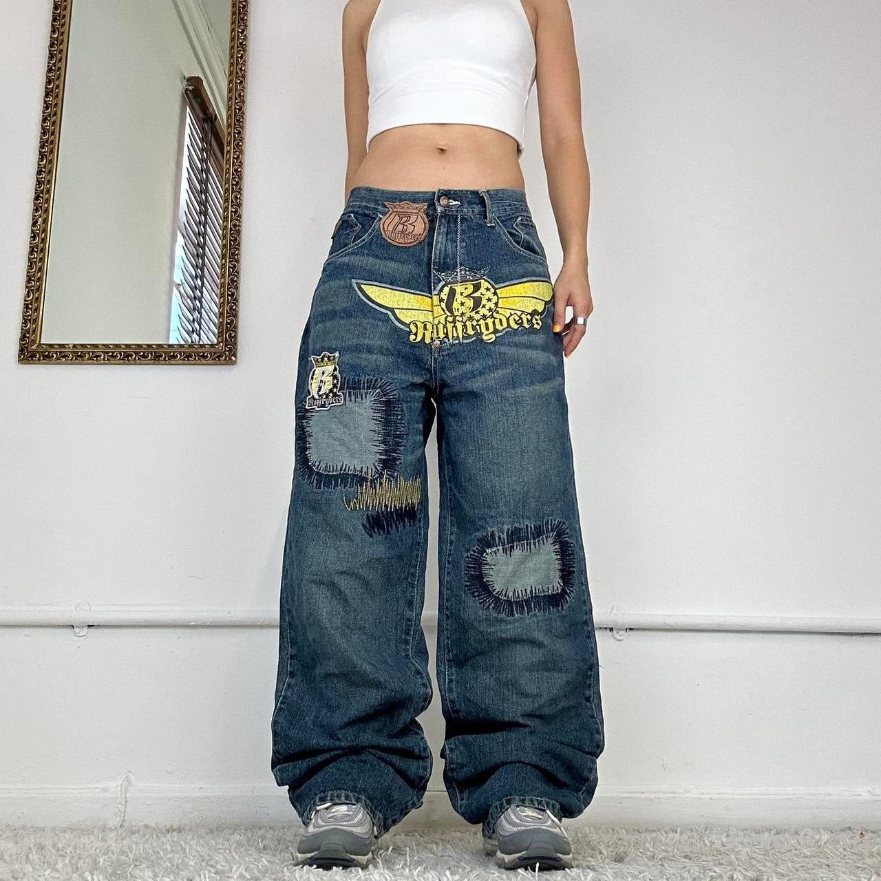 ruff ryders baggy skate jeans