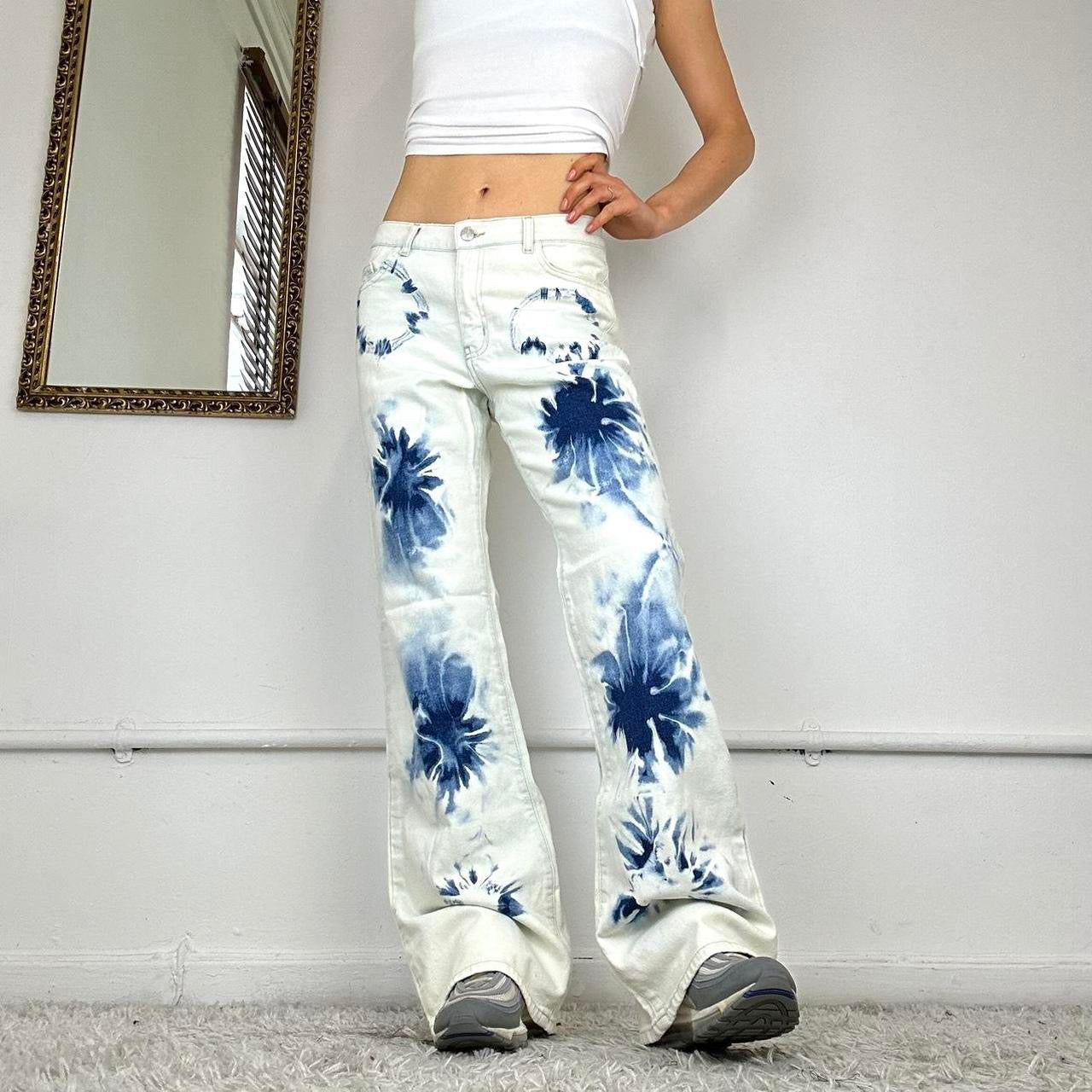 00's miss sixty tie dye jeans