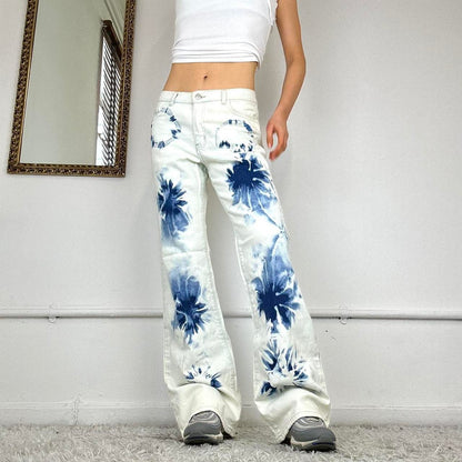 00's miss sixty tie dye jeans