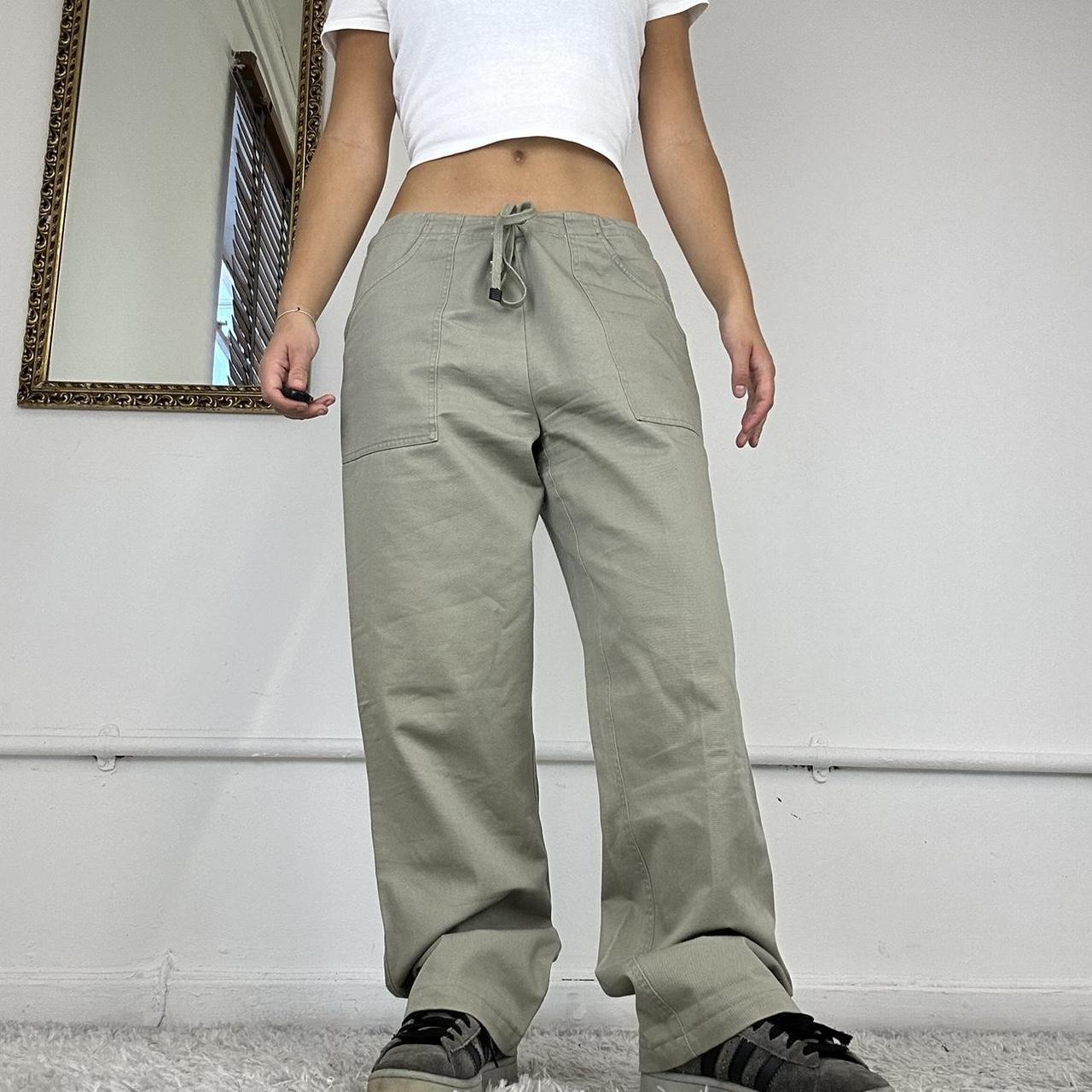 wide leg cargo trousers by Kappa