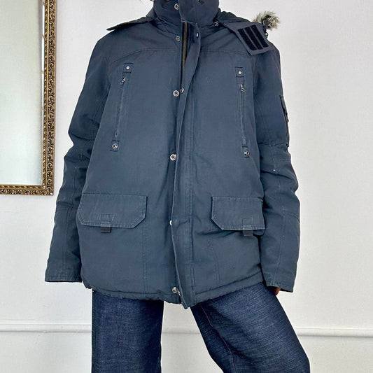 vintage levi’s puffer coat