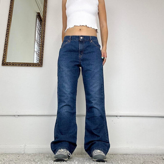 baggy flared leg jeans by levi’s