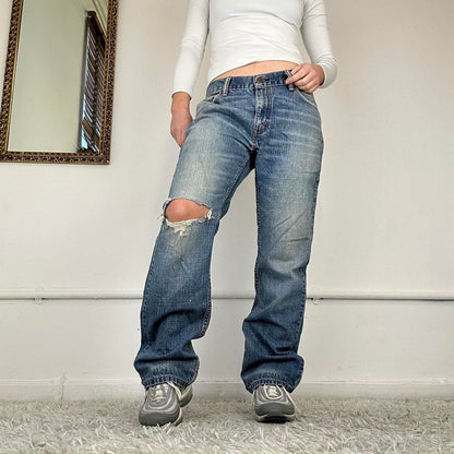 vintage straight leg jeans by levis