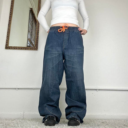 baggy wide leg cargo jeans by levi